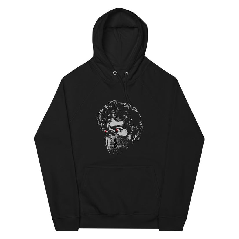 Red in my Eyes - Raglan Hoodie merchandise