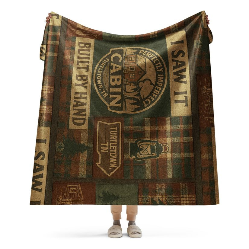 Cabin Classics Sherpa Blanket