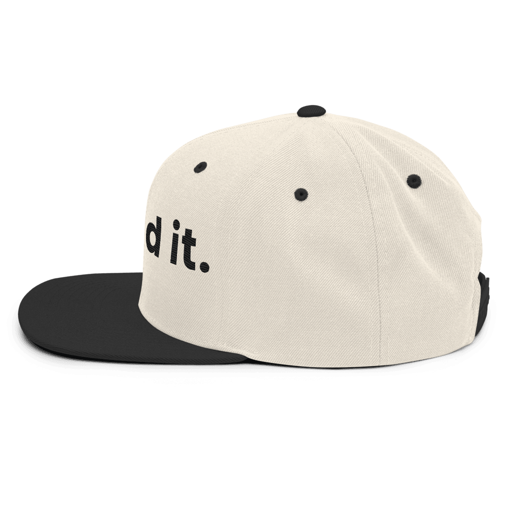 Send It Snapback in Natural / Black, photo 4 of 6